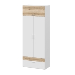 Геометрия Шкаф (ЦРК.ГМТ.04) Дуб Делано Светлый/Белый
