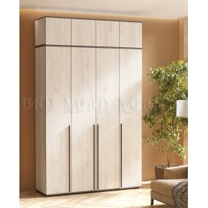 НОРД- М Шкаф 4-х ств. (1600) Крафт Белый