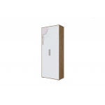 Гарвард Шкаф Белый/Дуб Золотой