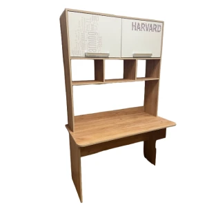 Стол компьютерный Гарвард Белый/Дуб Золотой