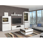 Гостиная Ультра Белый/Белый Глянец