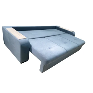 Диван Тайлор синий Бренди BLUE/бук винтаж белый