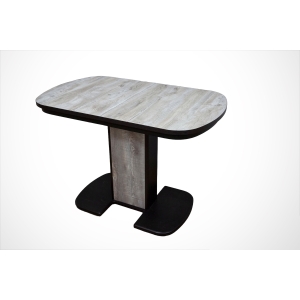 Стол обед.раздв. Элегант пластик Дуб Аляска/венге