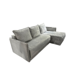 Угловой диван Оскар серый краш 7