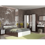 Кровать Мартина 120*200 Венге/Белый