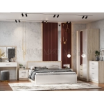 Кровать Мартина 120*200 Сонома/Белый