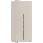 ВАЛЕНСИЯ  Шкаф 2-х ств. ЛЕВЫЙ Кашемир/Софт Сантьяго