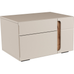 Тумба прикроватная Валенсия ПРАВАЯ Кашемир/Софт Сантьяго