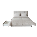 Кровать Даллас 160*200 Беж/Нуволла 30