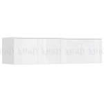 НОРД- М Антресоль к шкафу (1600) Белый Глянец