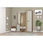 Прихожая ПРАЙМ-2 Крафт Золотой/Бетонный Камень