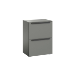 ЛЮМЬЕР Тумба 2-х створчатая 600 Шиншилла Серая