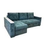 Угловой диван Мадрид Изумруд OWN-27 левый/светлые подлокотники