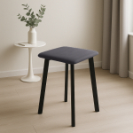 Табурет Френк велюр Графит/Черный