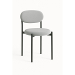 Стул Лондон велюр Серый/Черный