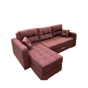 Угловой диван Премьер-2 ева 15 бордо