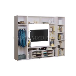 Гостиная Гармония Крафт Золотой/Белый Глянец