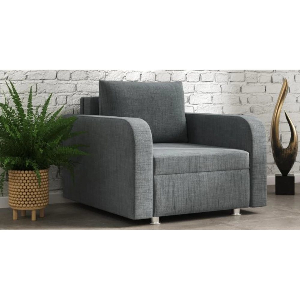 Кресло-кровать Бергамо сер.кабрио 031