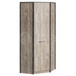 КЛЕО  Шкаф угловой Дуб Юкон/Ателье Темное