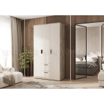 СИЛЬВИЯ Шкаф 3-х ств. (1200) Кашемир/Дуб Юкон