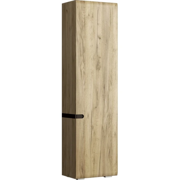 УЛЬТРА Пенал Серый Крафт/Дуб Приморский (Теплая пленка-Желтая)