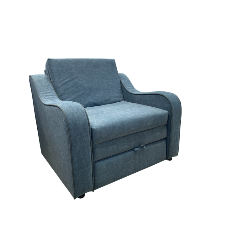 Кресло-кровать Дублин 2 синий Клава 13