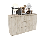 Комод Норд №3  Крафт Серый