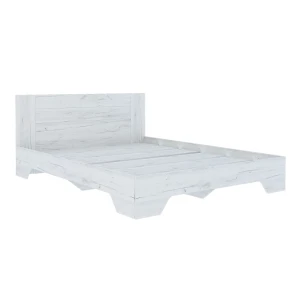 Кровать Квадро 160*200 (КВД-01) Крафт Белый