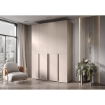 НОРД- М Шкаф 4-х ств. (1600) Кашемир/Крафт Серый