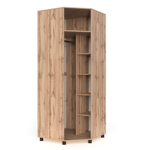 РИВЬЕРА-Х Шкаф угловой Дуб Вотан/Кашемир