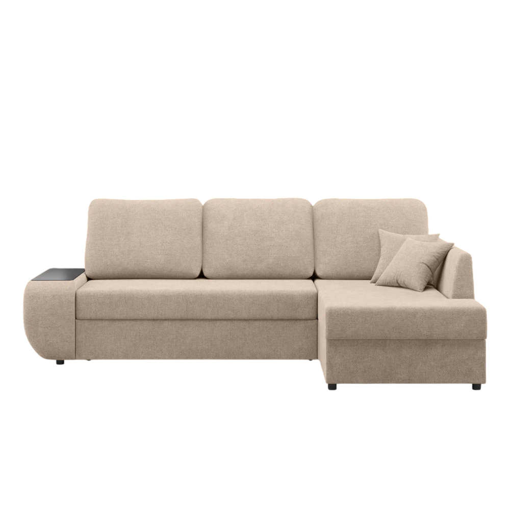 Угловой диван 074_данко 290 беж правый