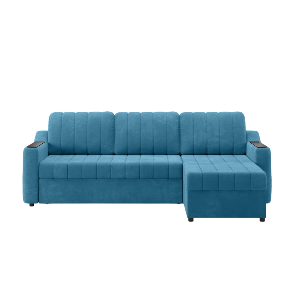 Угловой диван 101_махх 754 синий