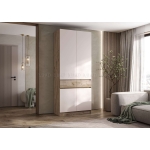 РОДЖИНА Шкаф 2-х ств. Кашемир/Крафт Серый