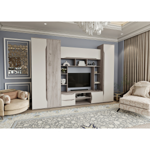 Гостиная Аванта Крафт Серый/Кашемир